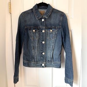 American Eagle Jean Jacket | Denim Jacket with Button Closure, Size XS (NWOT)